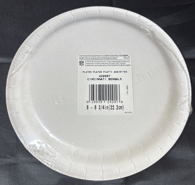 Cincinnati Bengals Nfl Lg Plate