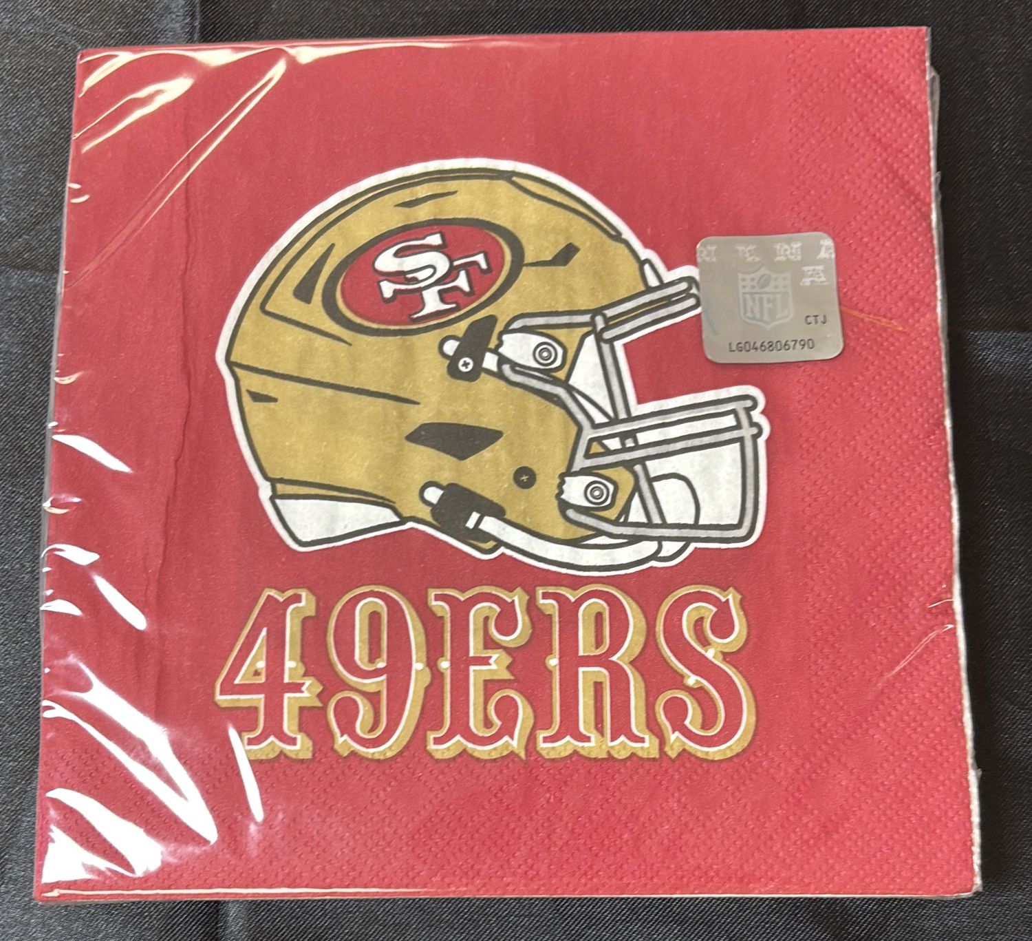 NFL LUNCHEON NAPKIN SAN FRANCISCO 49ERS