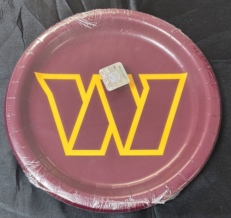 WASHINGTON COMMANDERS NFL LG PLATE