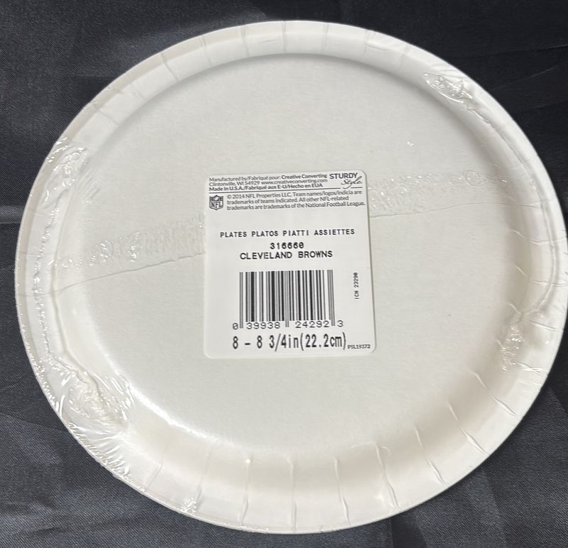 Cleveland Browns Nfl Lg Plate