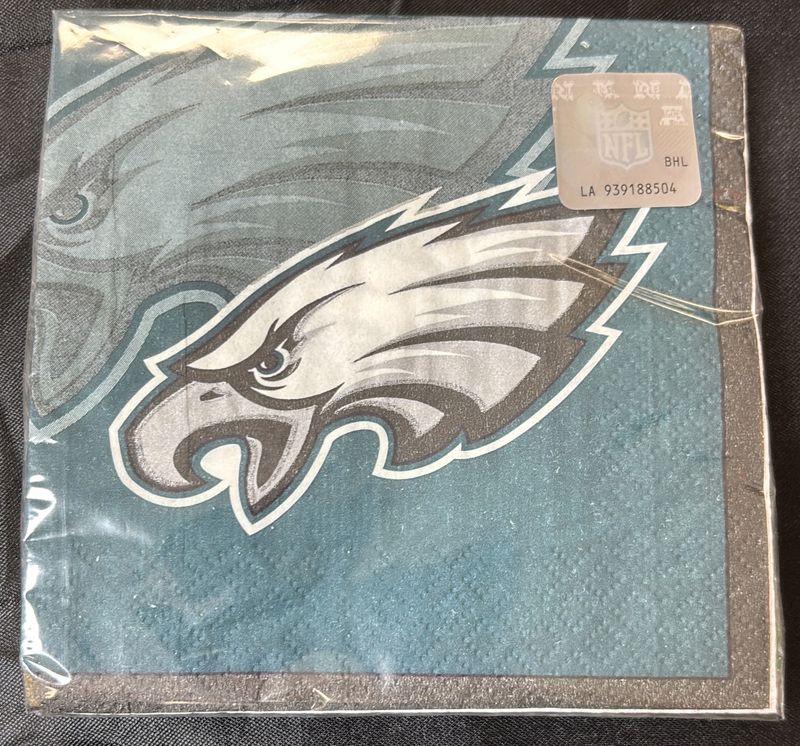 PHILADELPHIA EAGLES NFL BEVERAGE NAPKIN