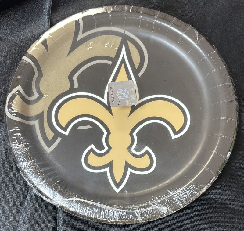 NEW ORLEANS SAINTS NFL LG PLATE