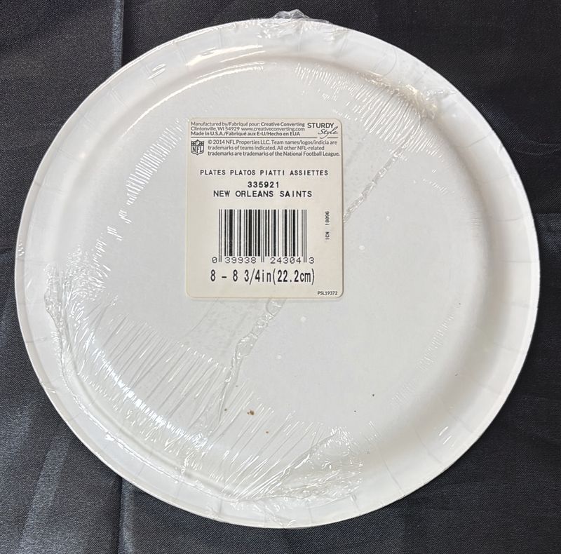 New Orleans Saints Nfl Lg Plate