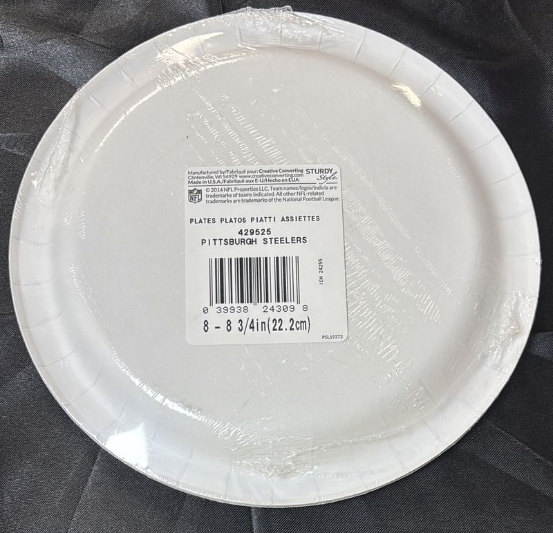 Pittsburgh Steelers Nfl Lg Plate