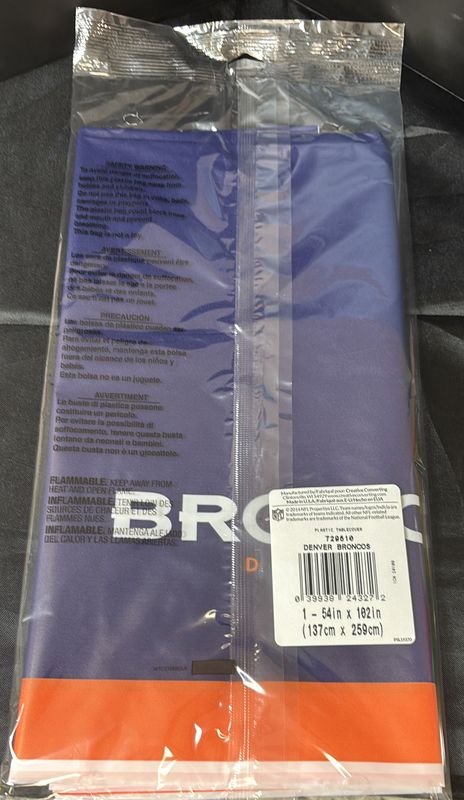 Denver Broncos Nfl Table Cover