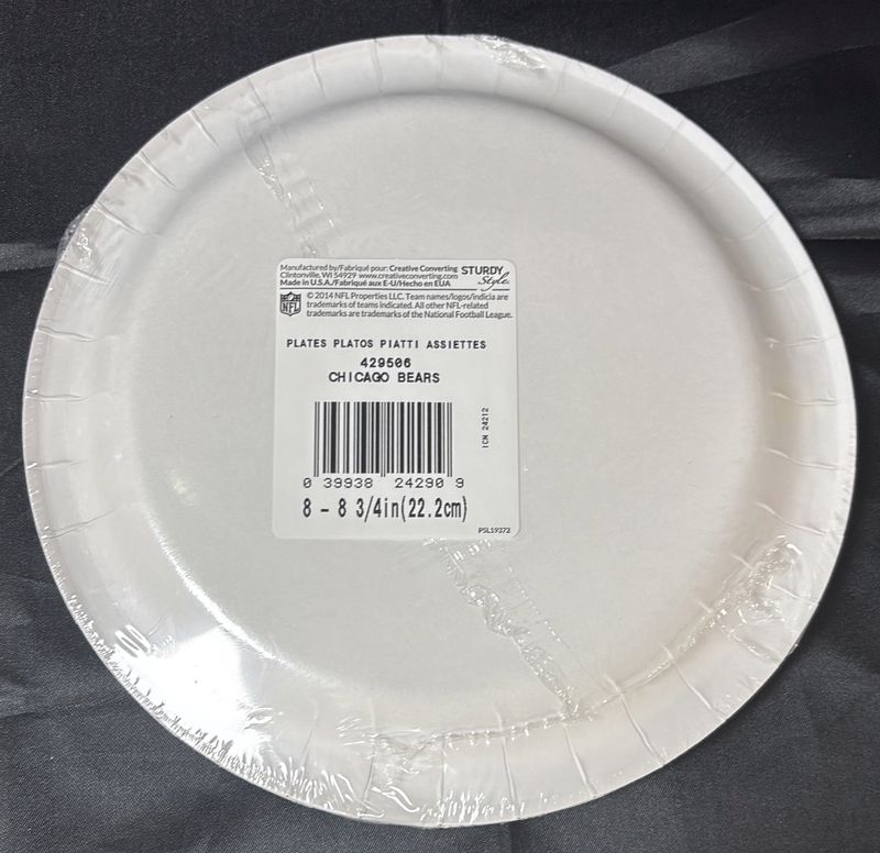 Chicago Bears Nfl Lg Plate