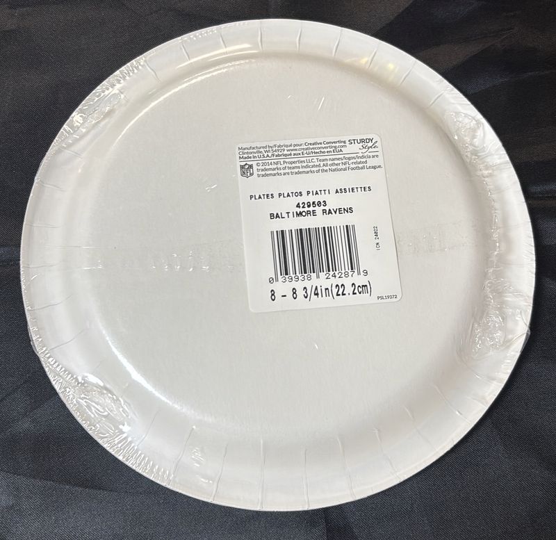 Baltimore Ravens Nfl Lg Plate