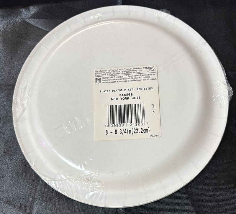 New York Jets Nfl Lg Plate