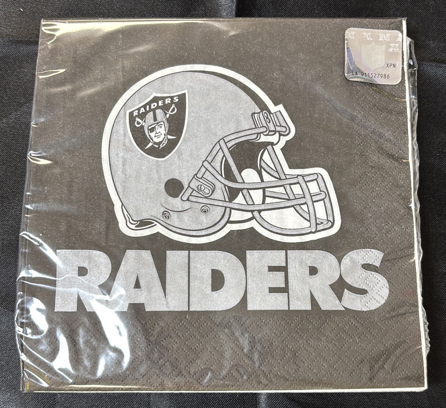 NFL LUNCHEON NAPKIN LAS VEGAS RAIDERS