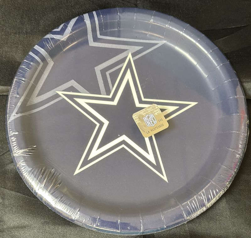 DALLAS COWBOYS NFL LG PLATE