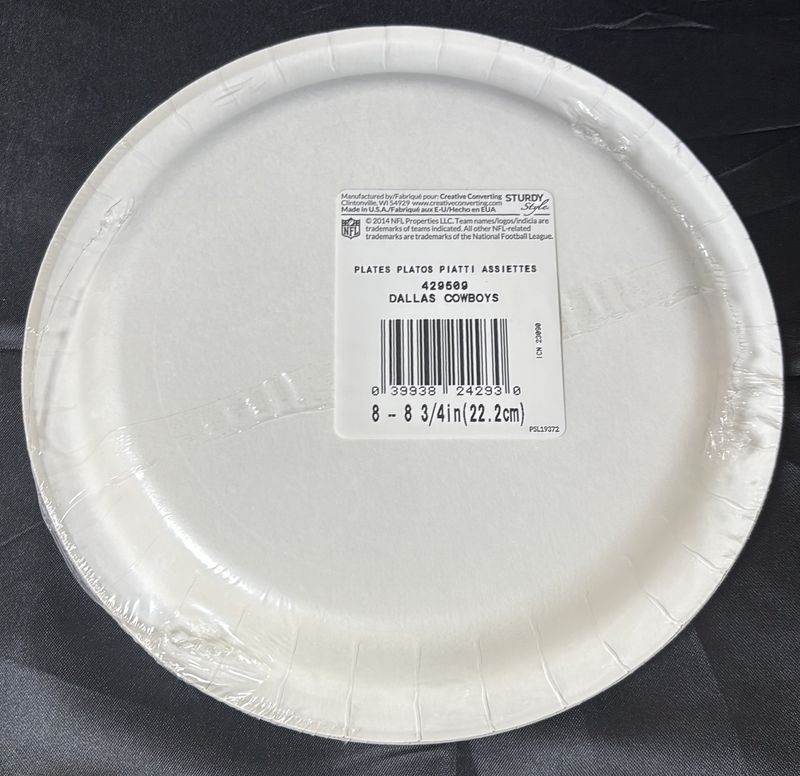 Dallas Cowboys Nfl Lg Plate