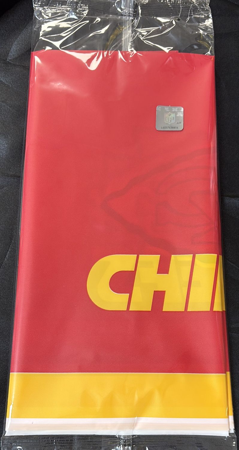 KANSAS CITY CHIEFS NFL TABLE COVER