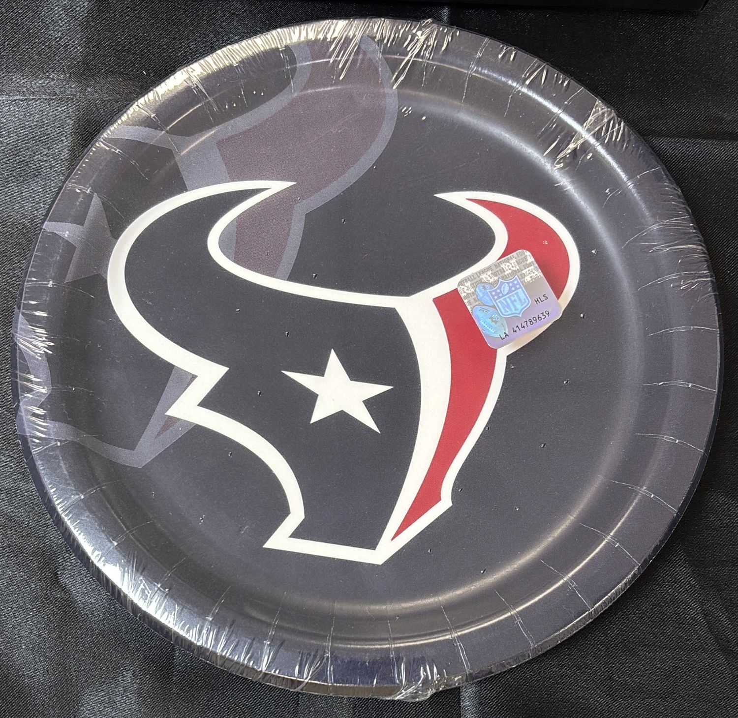 HOUSTON TEXANS NFL LG PLATE
