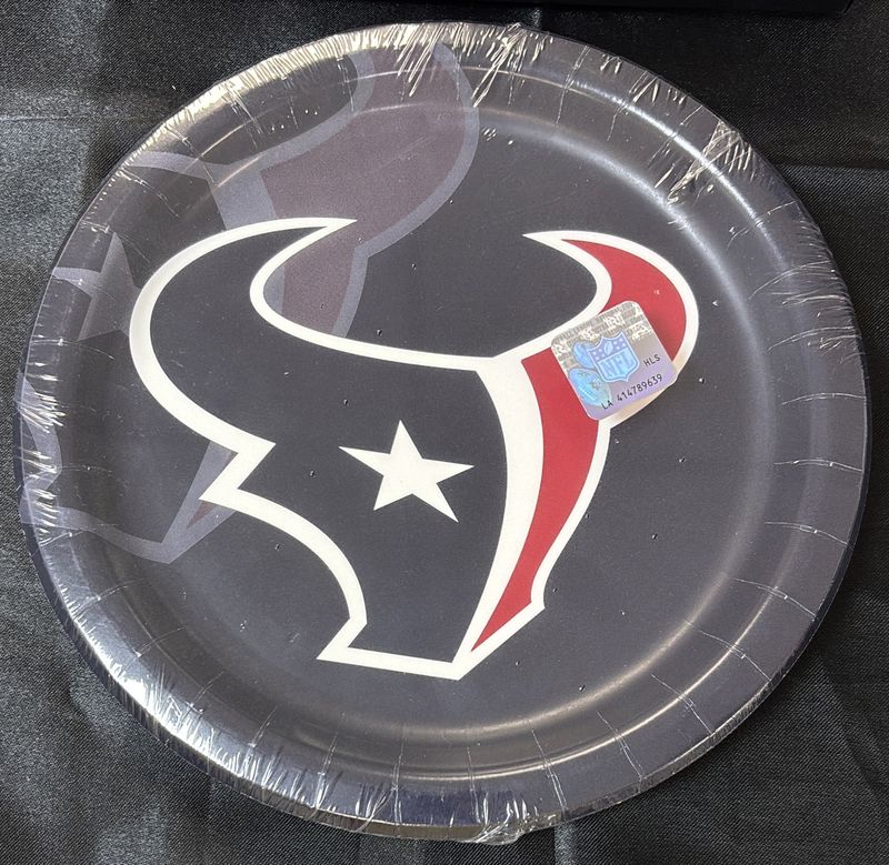HOUSTON TEXANS NFL LG PLATE