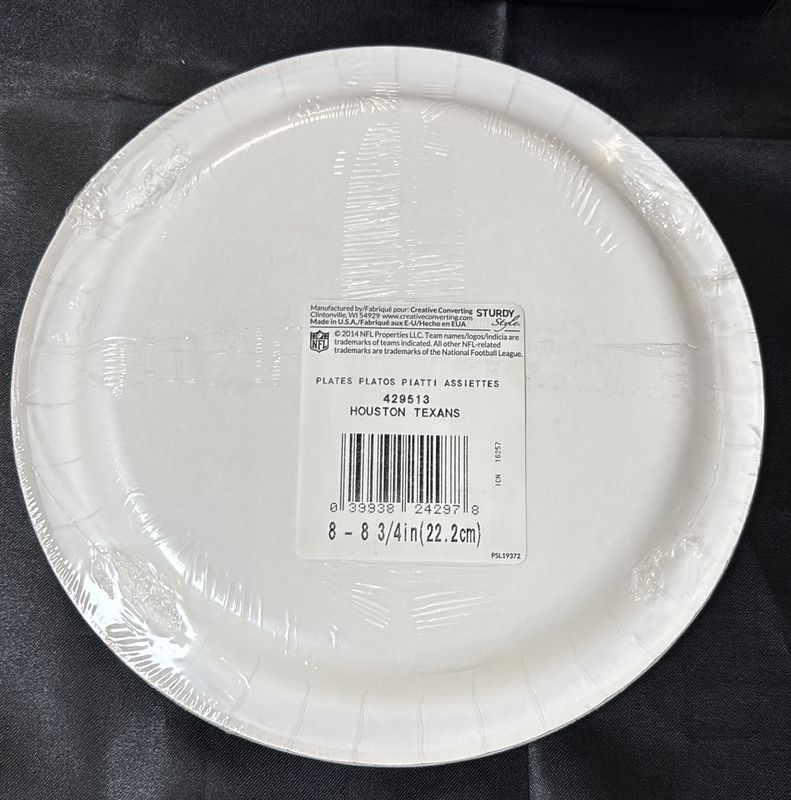Houston Texans Nfl Lg Plate