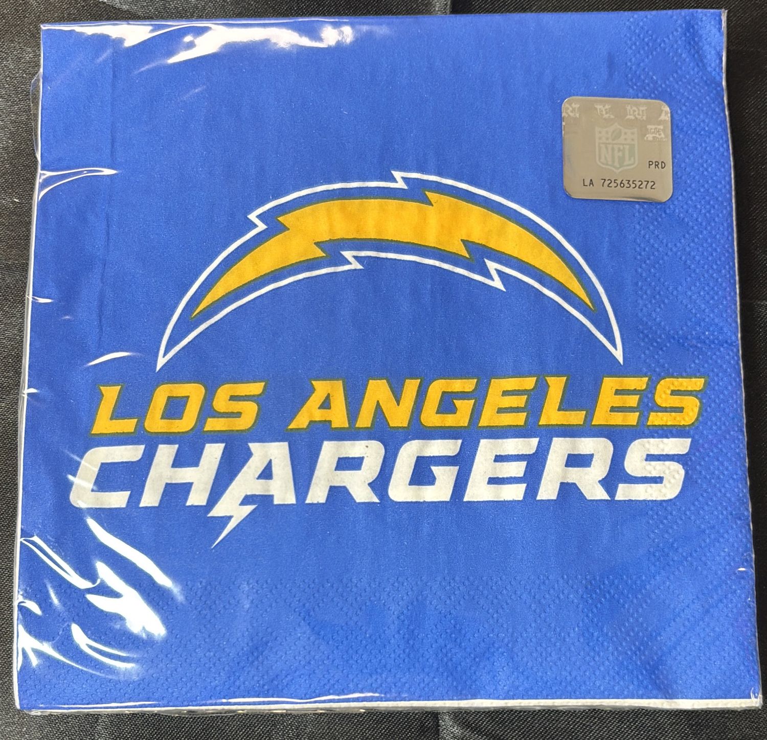 NFL LUNCHEON NAPKIN LOS ANGELES CHARGERS