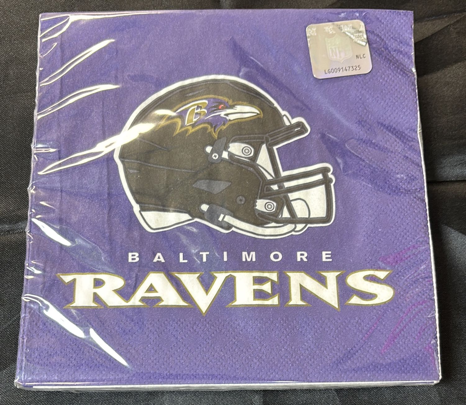 NFL LUNCHEON NAPKIN BALTIMORE RAVENS