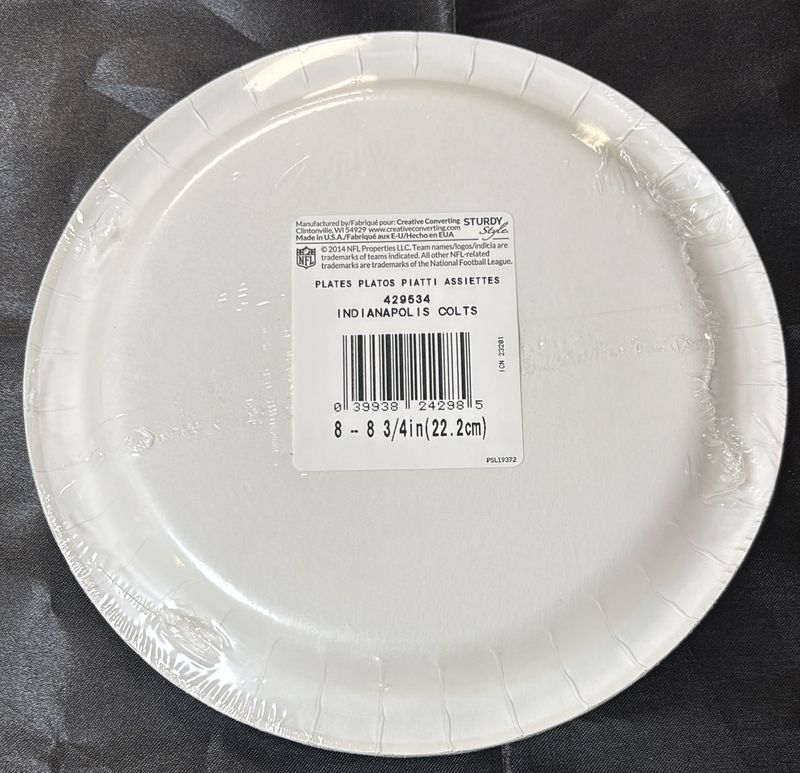 Indianapolis Colts Nfl Lg Plate