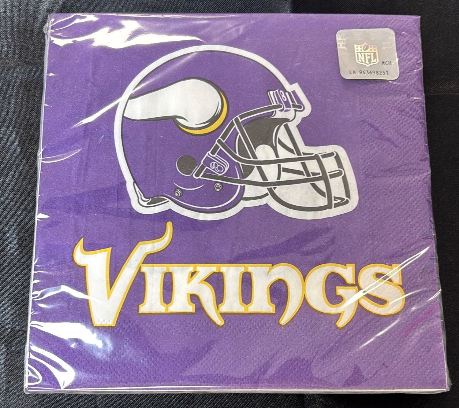 NFL LUNCHEON NAPKIN MINNESOTA VIKINGS