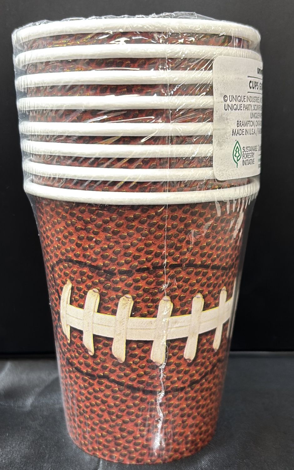 PAPER CUPS FOOTBALL PARTY