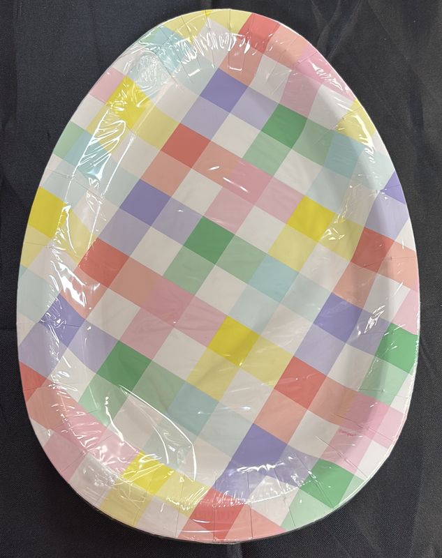 Paper Plate Easter Egg