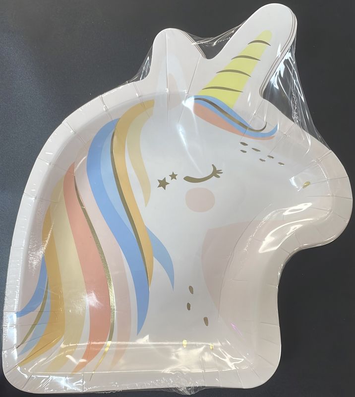 Paper Plate Dainty Unicorn