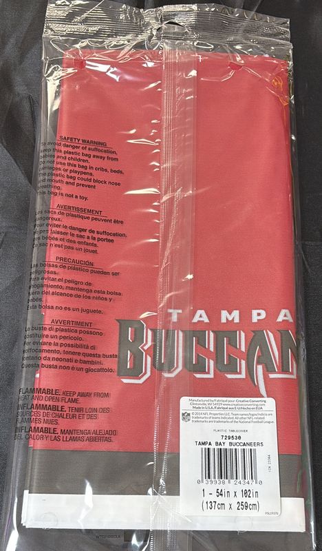 Tampa Bay Buccaneers Nfl Table Cover