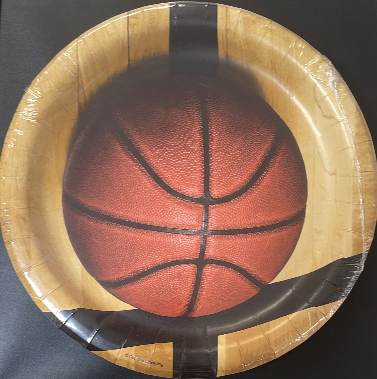 BASKETBALL LARGE PLATE