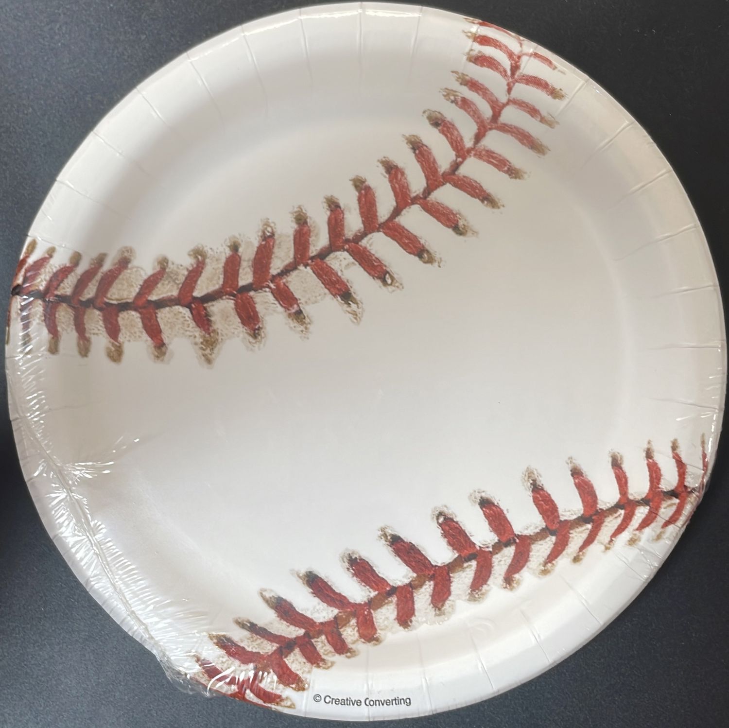 PAPER PLATE SMALL BASEBALL