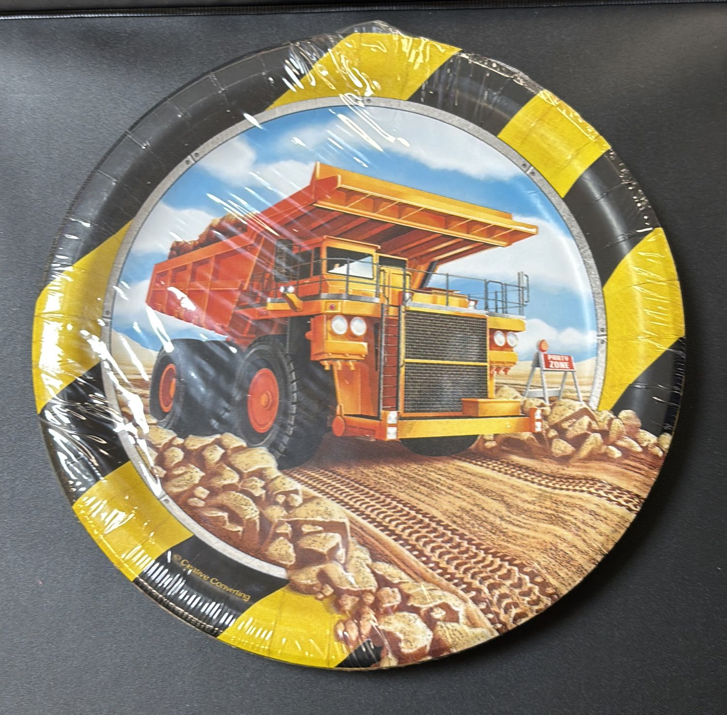 BIG DIG PAPER PLATE SMALL