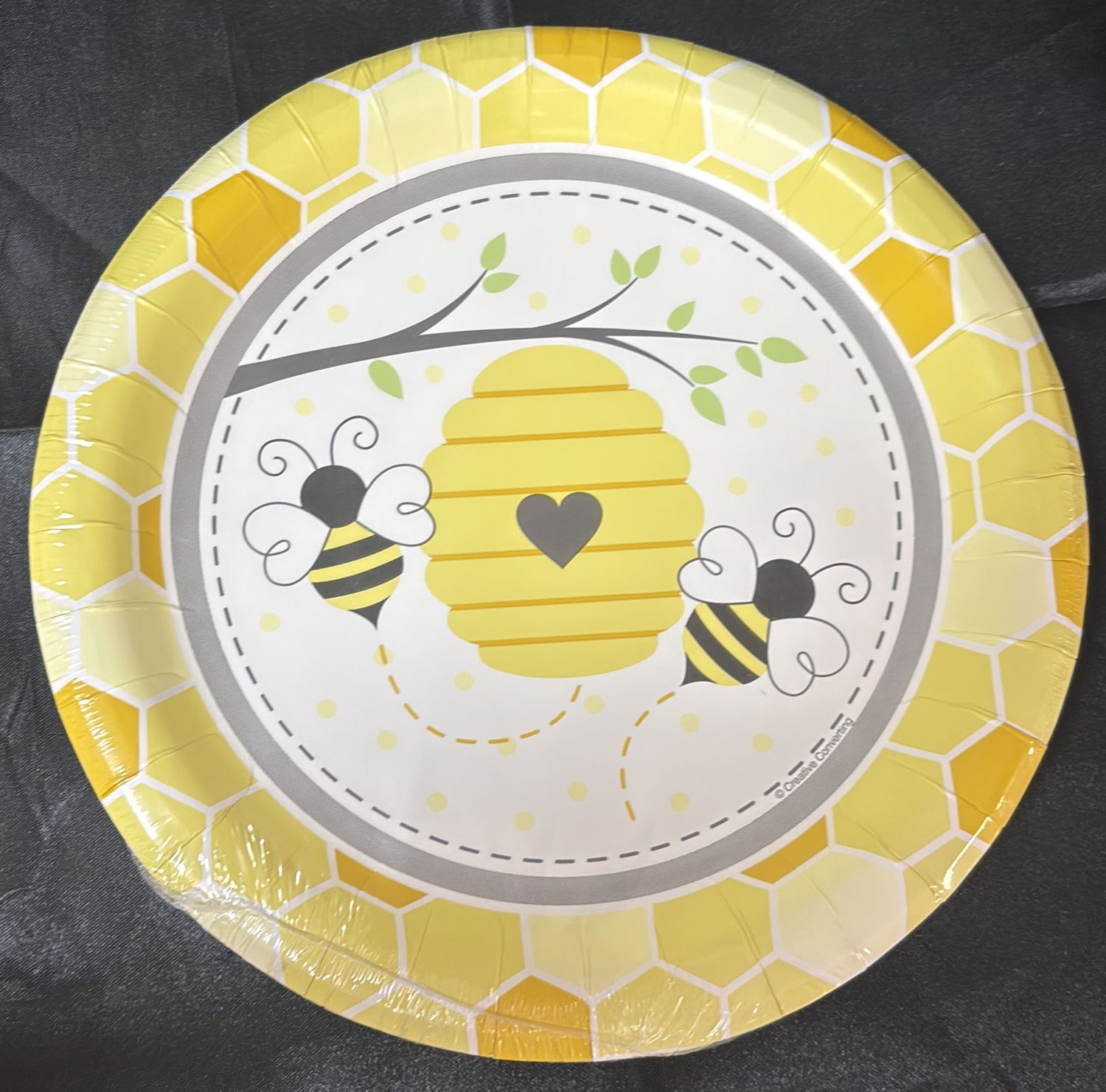 BUMBLBEE BABY LARGE PLATE
