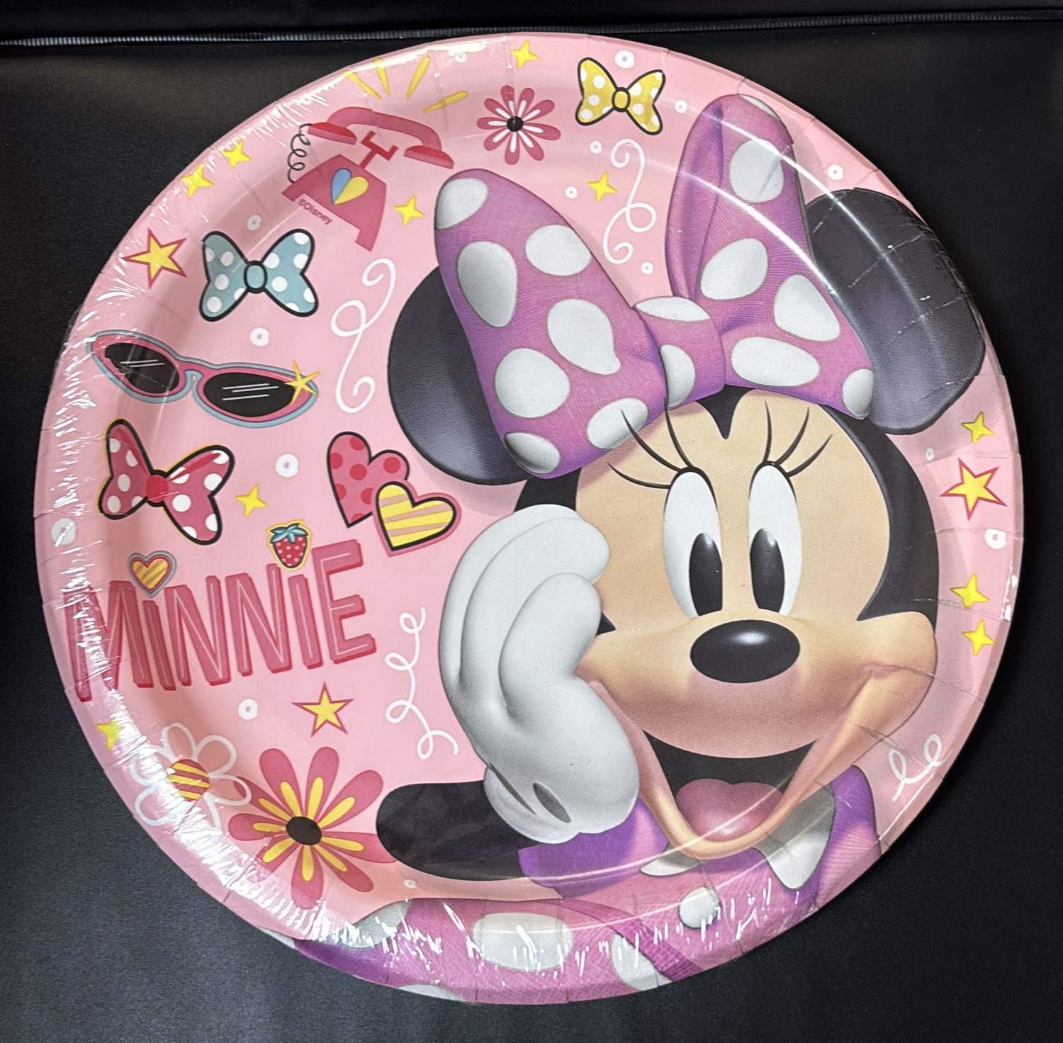 PAPER PLATE LARGE MINNIE MOUSE