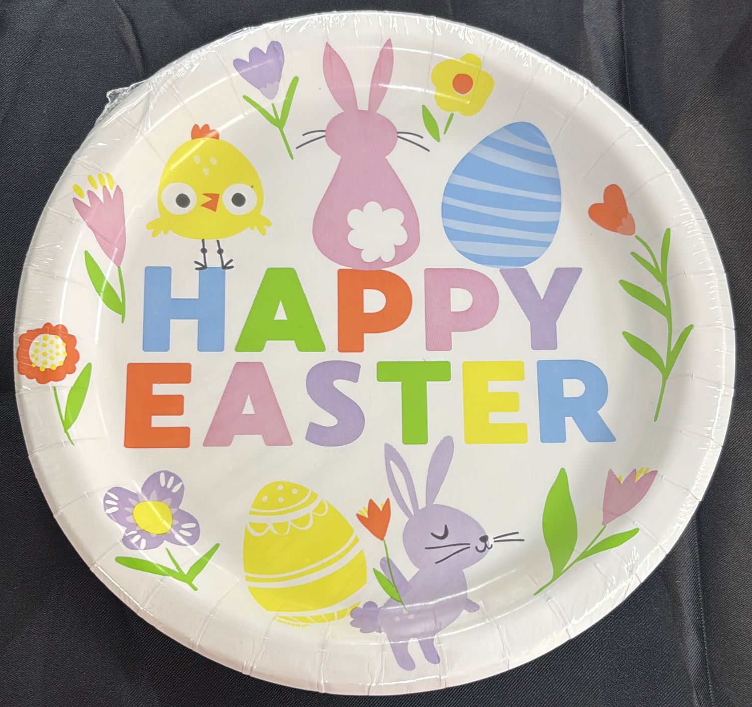 PAPER PLATE LARGE EASTER