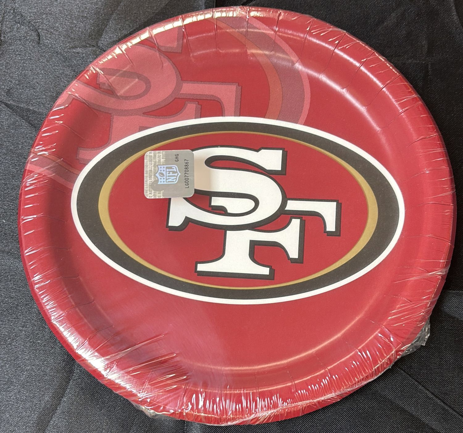 SAN FRANCISCO 49ERS NFL LG PLATE