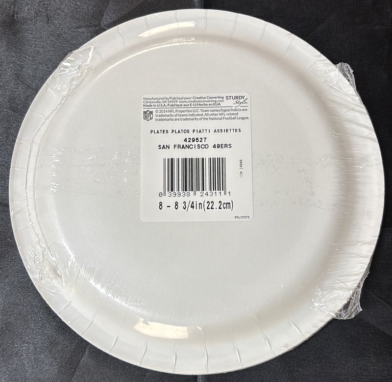 San Francisco 49Ers Nfl Lg Plate