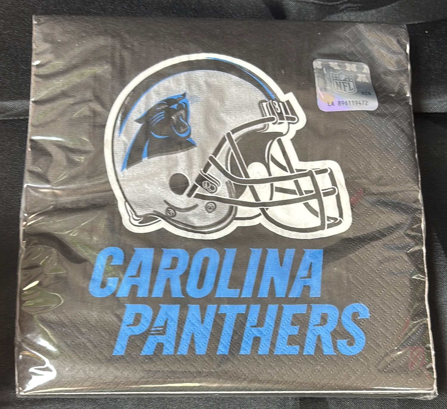NFL LUNCHEON NAPKIN CAROLINA PANTHERS