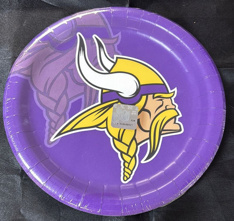MINNESOTA VIKINGS NFL LG PLATE