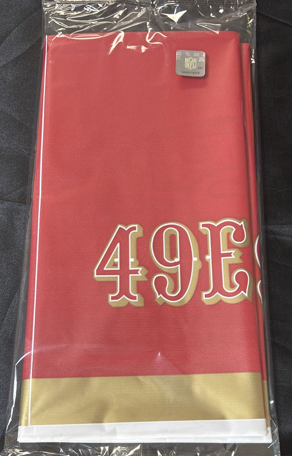 SAN FRANCISCO 49ERS NFL TABLE COVER