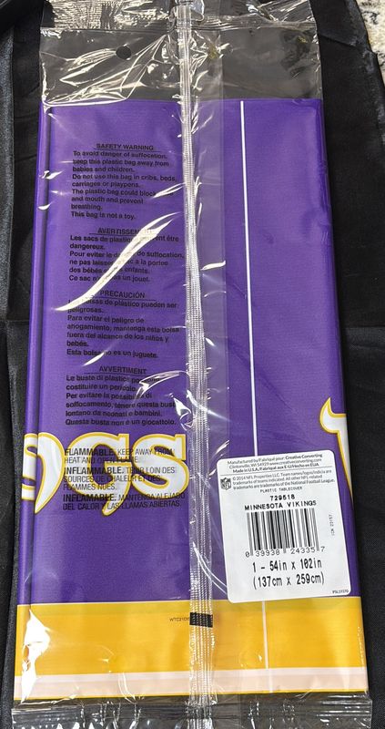 Minnesota Vikings Nfl Table Cover