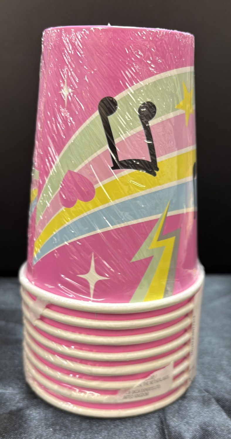 BIRTHDAY BEATS PAPER CUPS