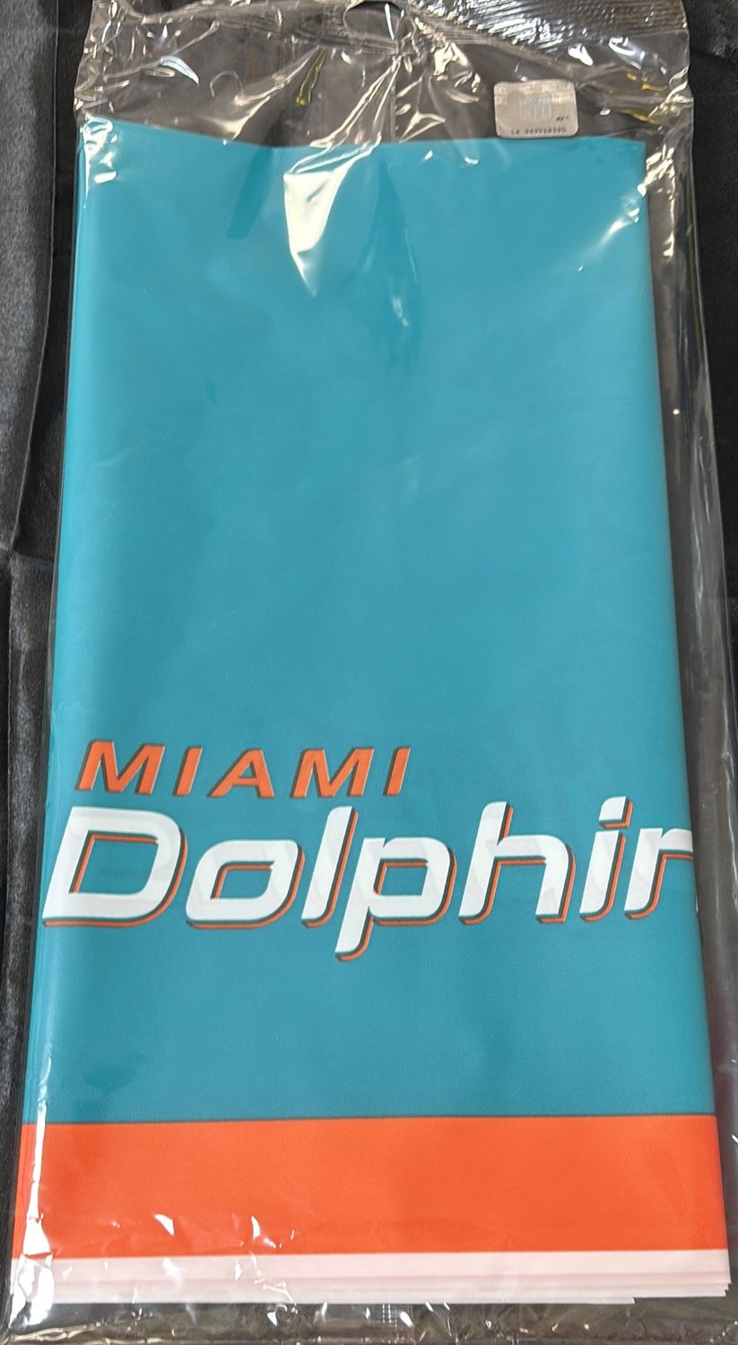 MIAMI DOLPHINS NFL TABLE COVER