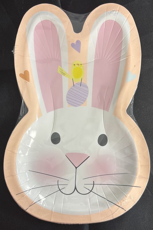 Paper Plate Easter Bunny