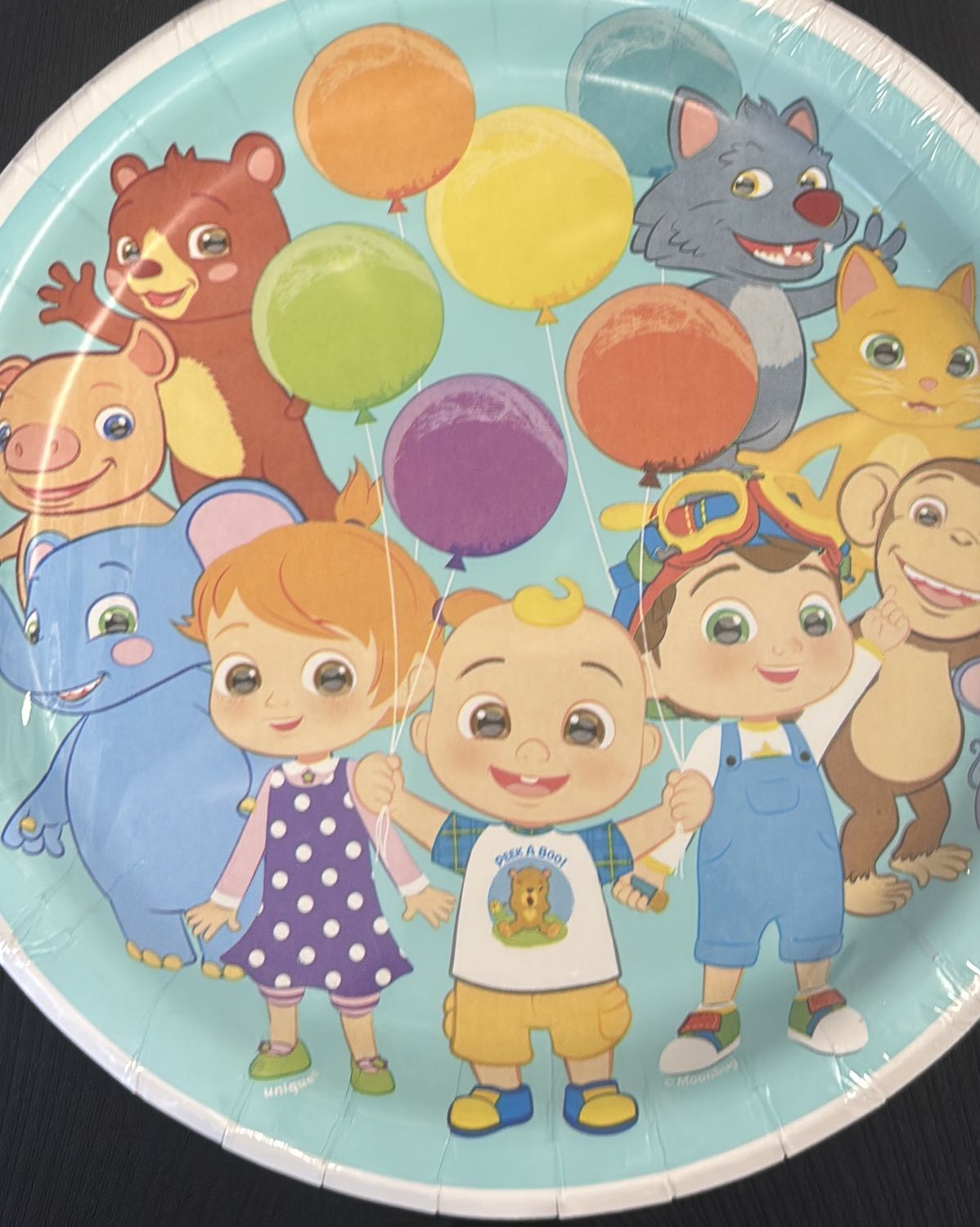 PAPER PLATE LARGE COCOMELON