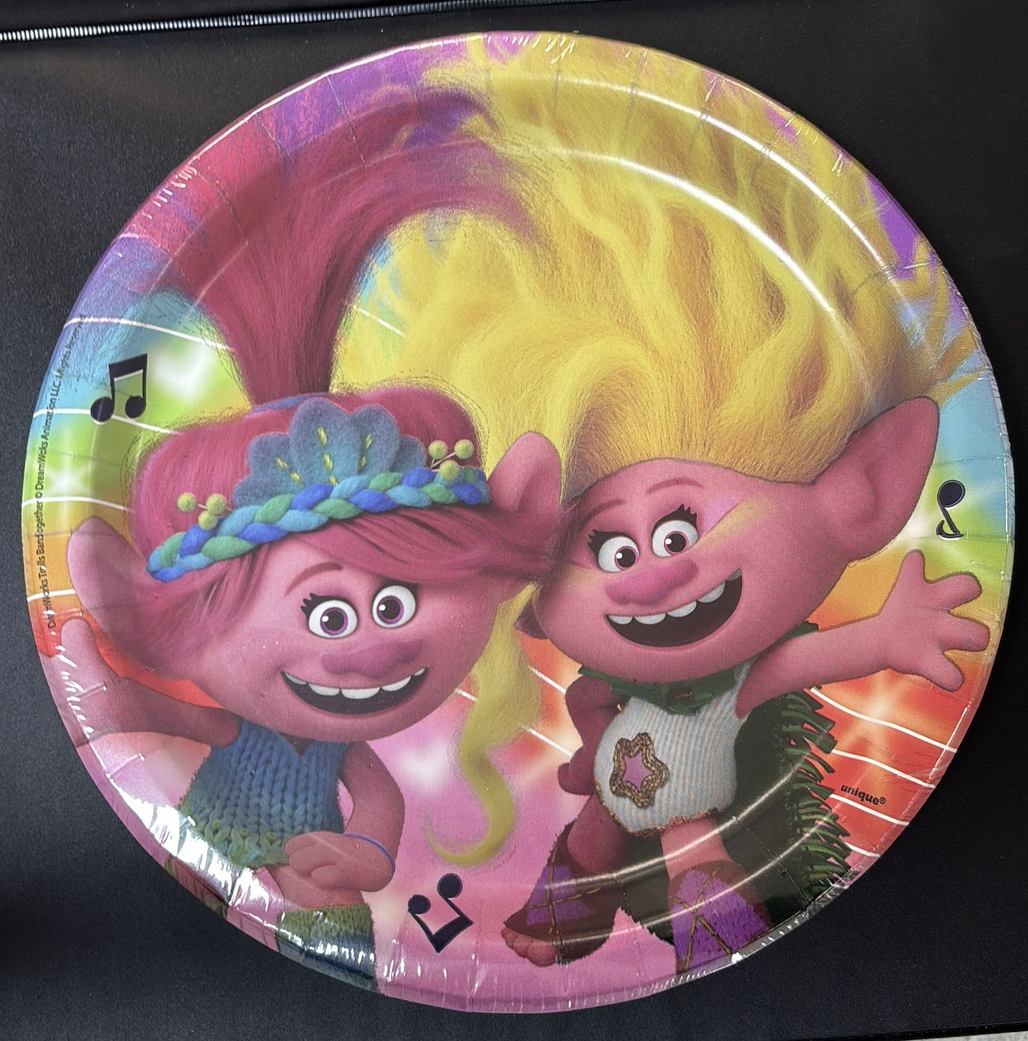 PAPER PLATE LARGE TROLLS