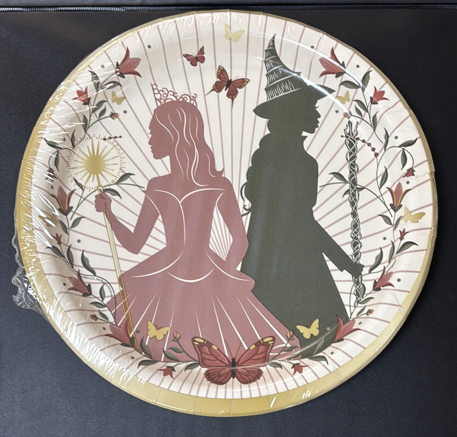 PAPER PLATE LARGE WICKED