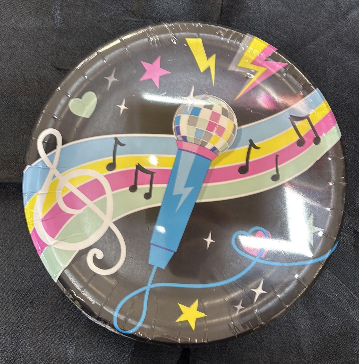 BIRTHDAY BEATS LARGE PLATE