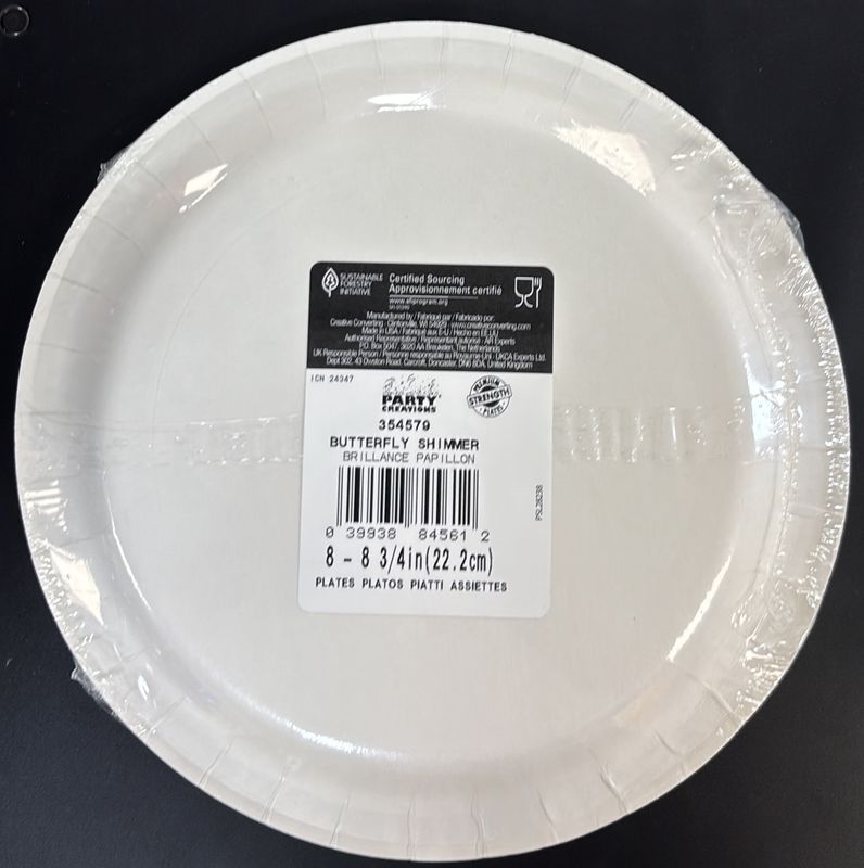 Butterfly Shimmer Large Plate