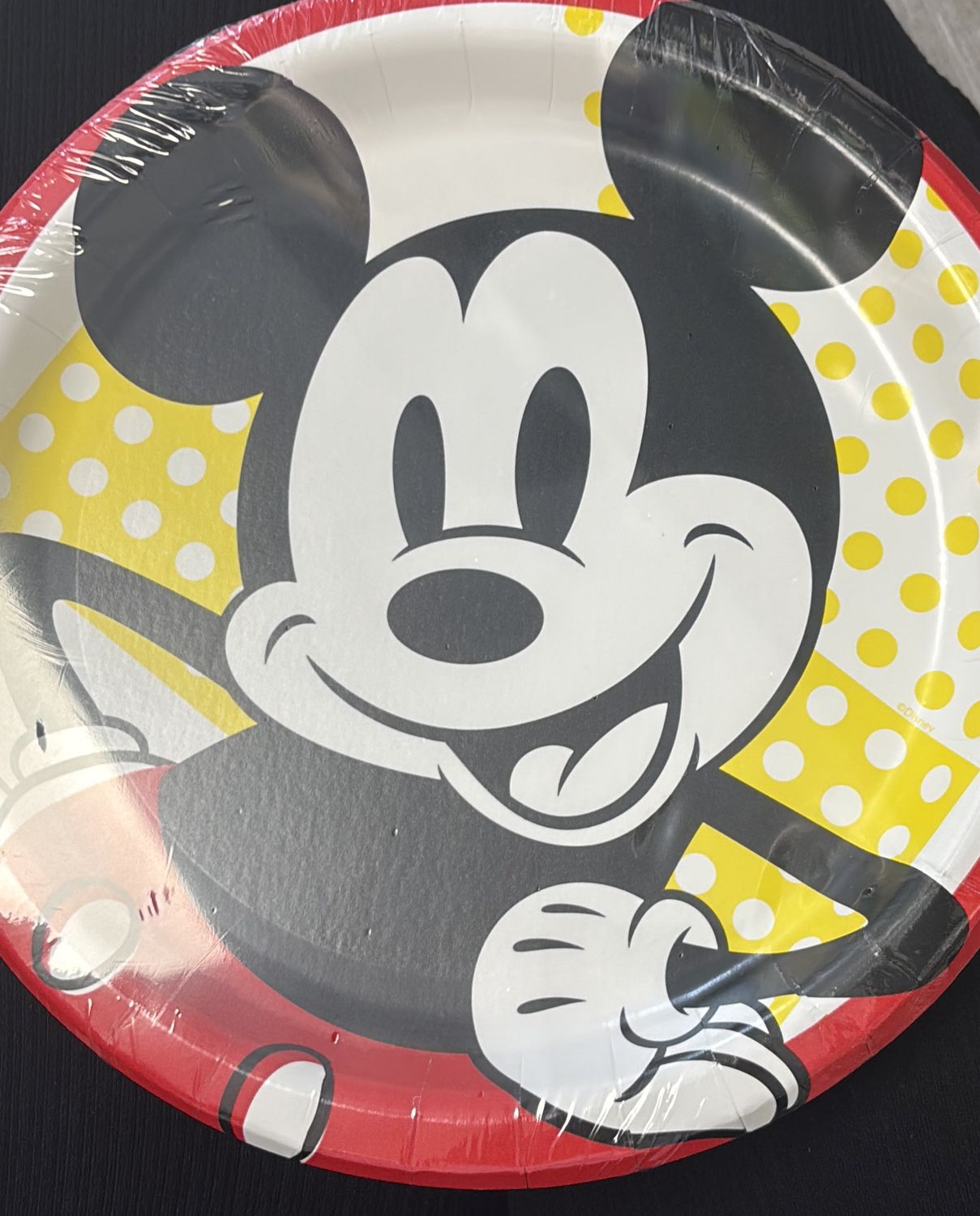 MICKEY MOUSE LARGE PLATES