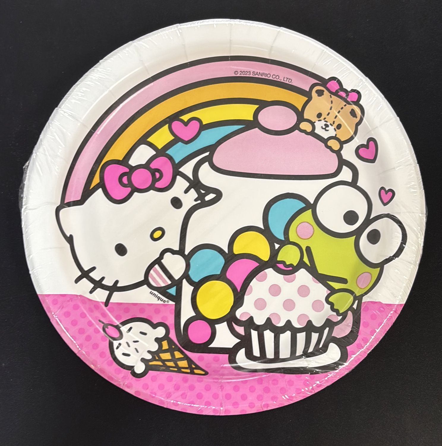 PAPER PLATE SMALL HELLO KITTY
