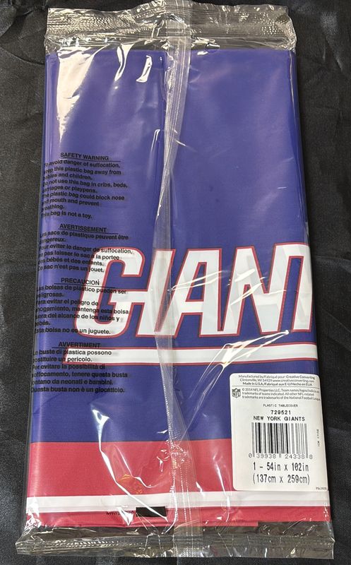 New York Giants Nfl Table Cover